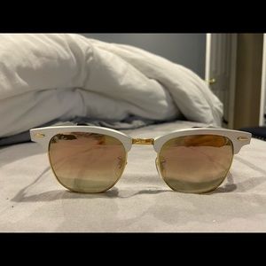 RAYBAN - Clubmaster Aluminum Flash Lenses Gradient